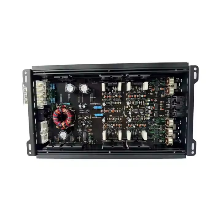 Lanbo Wholesale Price Car Amplifier LBA60.4 Class AB 4-Channel Full Range OEM Amplifier for Car