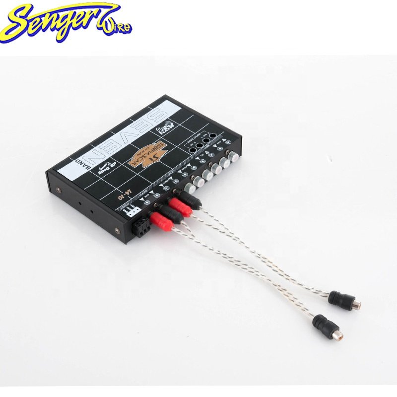 Car Audio Equalizer Fever Level Audio Car Audio Car Equalizer EQ7 Section Equalizer Accessories