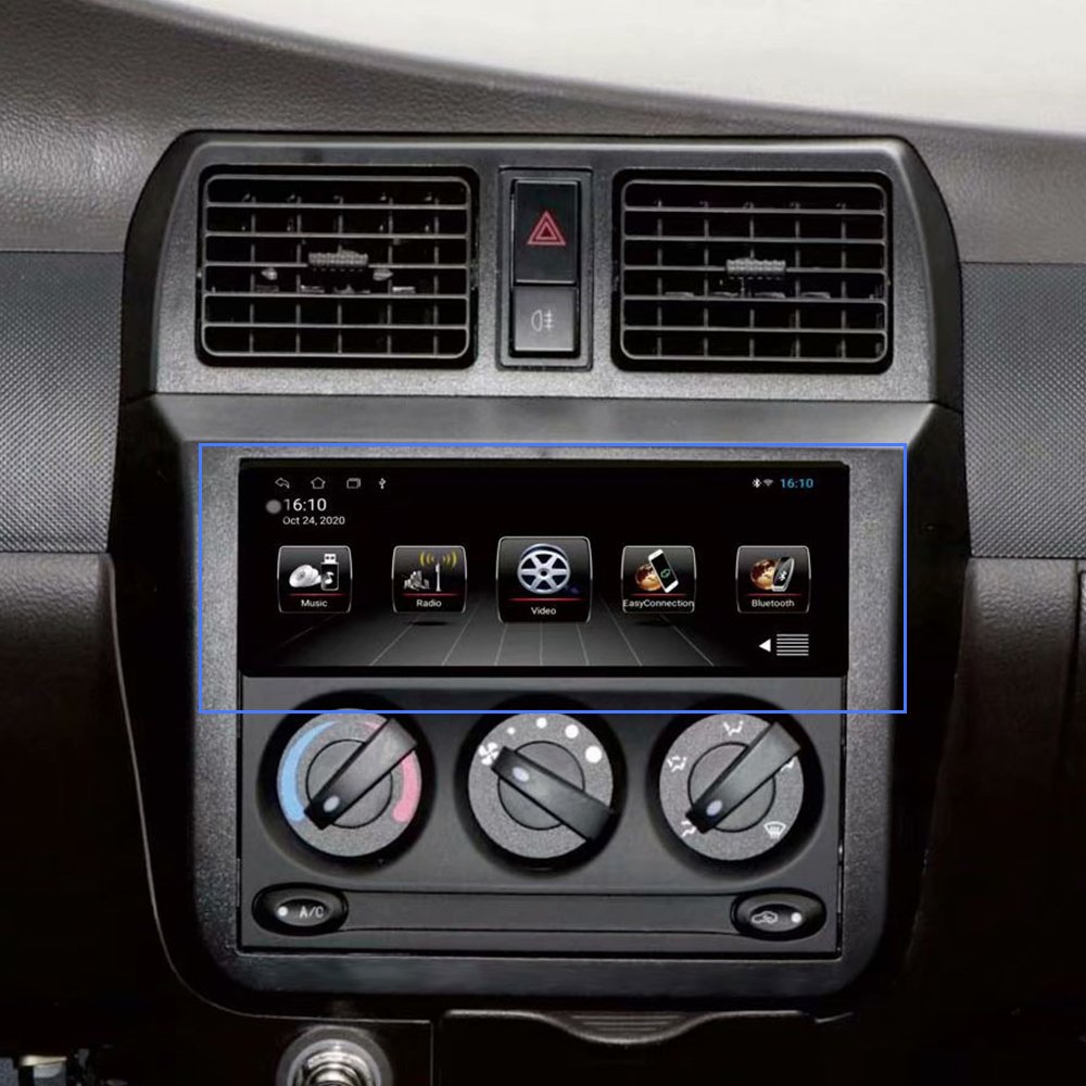 TS7 Android Car Radio Single 1 Din 6.9 Inch 1+32G Video Mirror Link Auto Car Audio Android Car Stereo Player