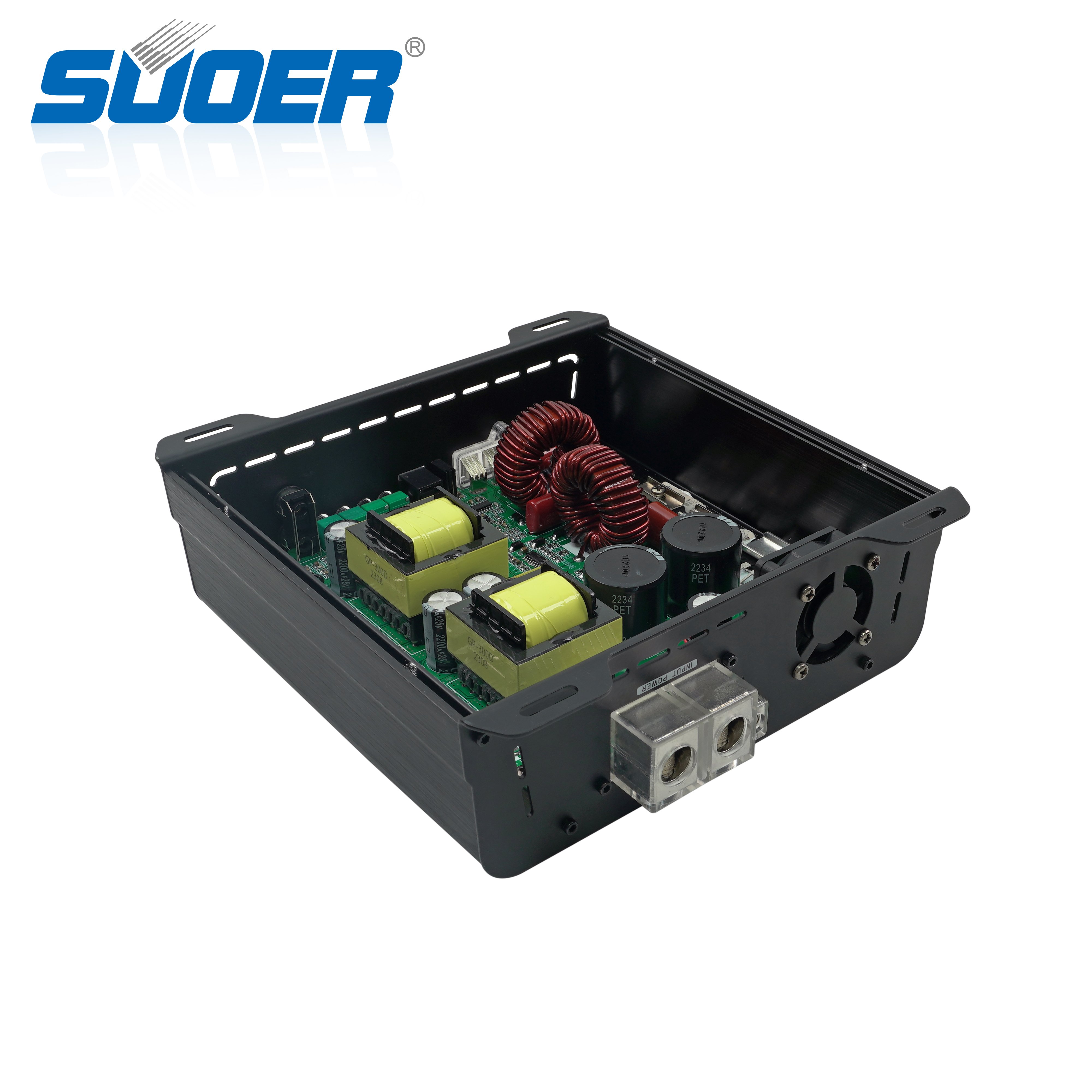 Suoer CP-3000.1d-j 3000 Watts Rms Power Car Power Amplifier Manufacturer in China Amp Car