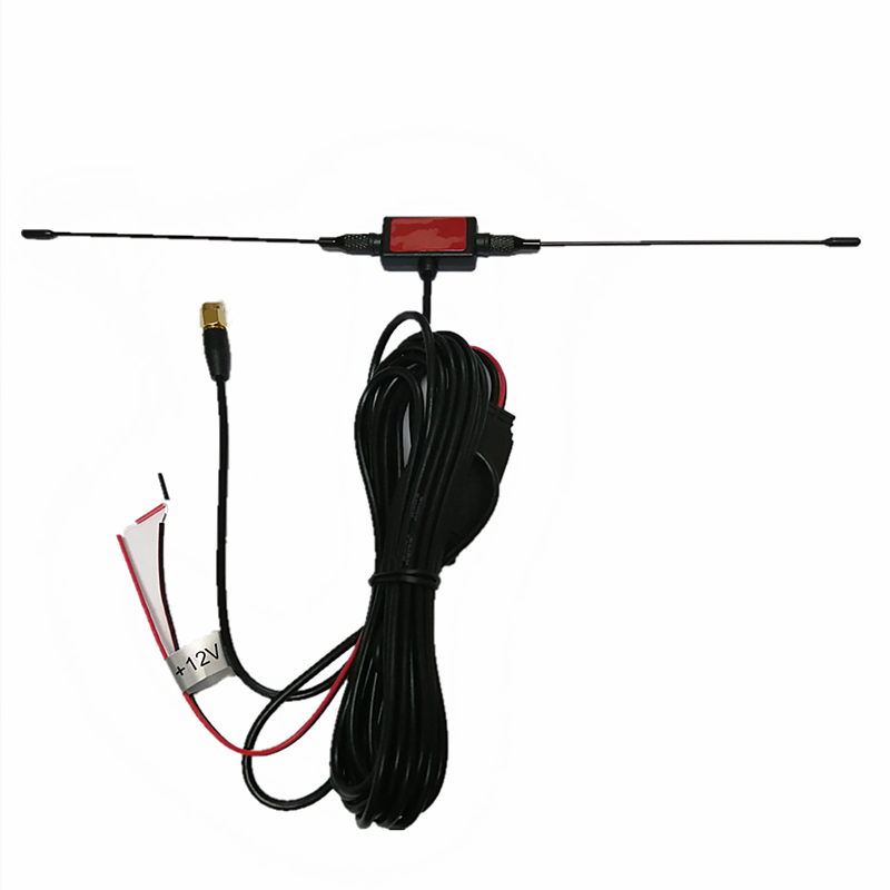 High Gian Digital TV Antenna Vehicle TV Signal Antenna Amplifier for Car