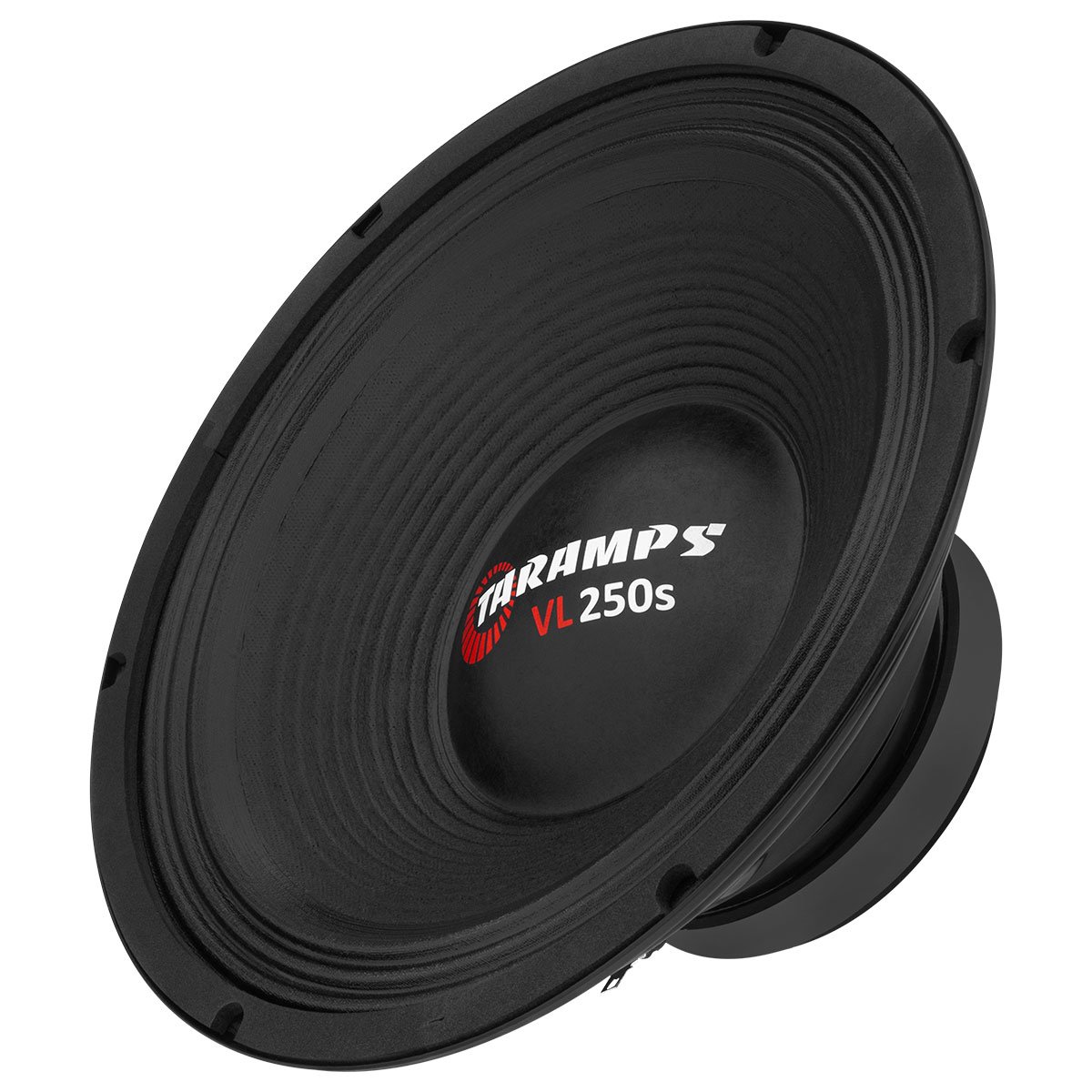 Taramps Loudspeaker 10" VL 250S 4 or 8 Ohms 125 Watts Rms 250W Max Speaker 10 Inches Sound Ideal for Cars and Guitar Amplifiers