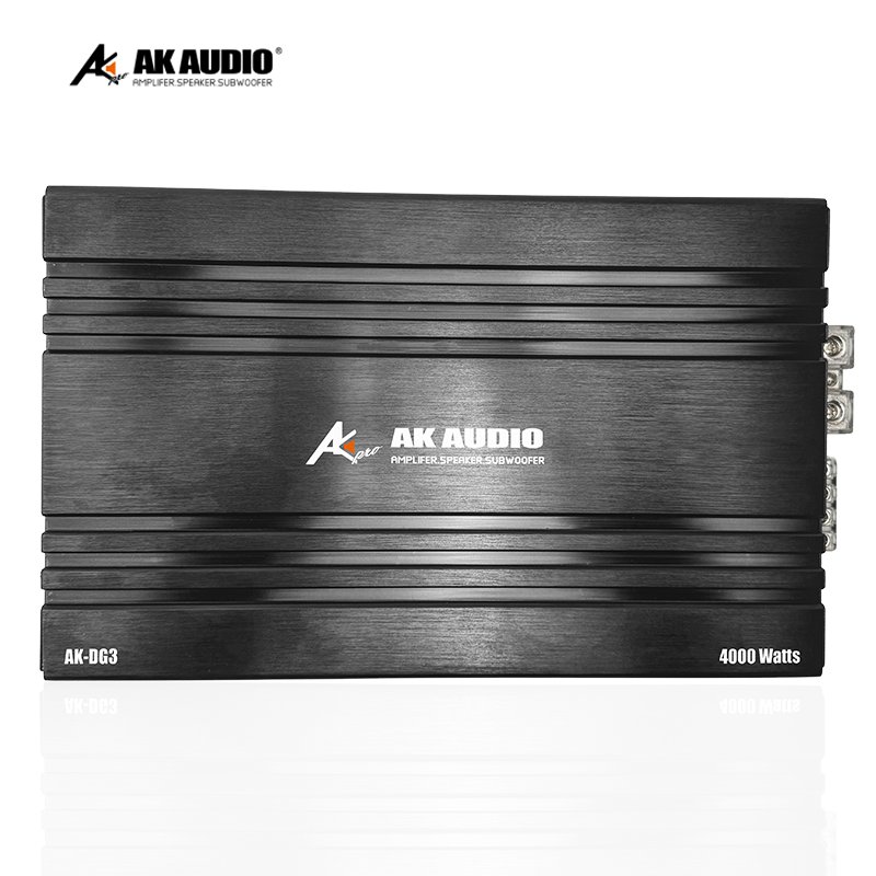 AK-DG3 Professional 1 CH Class D Mono Block 4000W RMS Car Amplifier Range High Power Mono Audio Amplifier,one Channel Amplifier