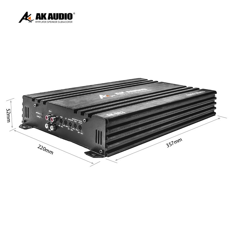 AK-DG3 Professional 1 CH Class D Mono Block 4000W RMS Car Amplifier Range High Power Mono Audio Amplifier,one Channel Amplifier