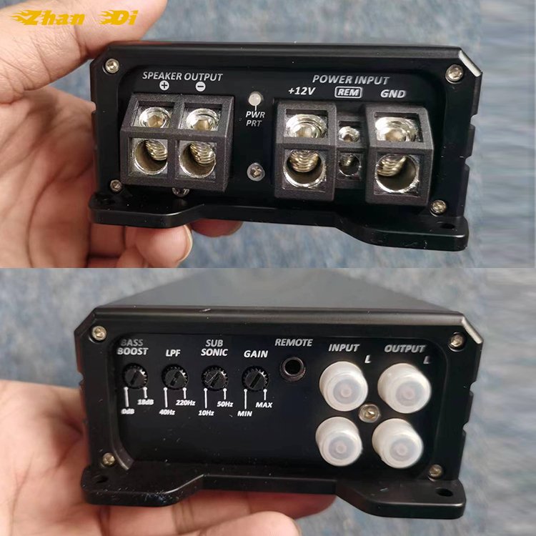 Manufacturers Cheap Low MOQ High Quality Class D 1Channel Car Amplifiers 1500W