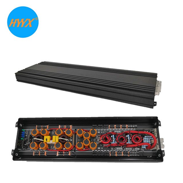 1 Channel Amplifier 12V 3000W RMS Full-Range Big Power Amplifier for Crossovers and Equalizers of Class D Car Amplifier