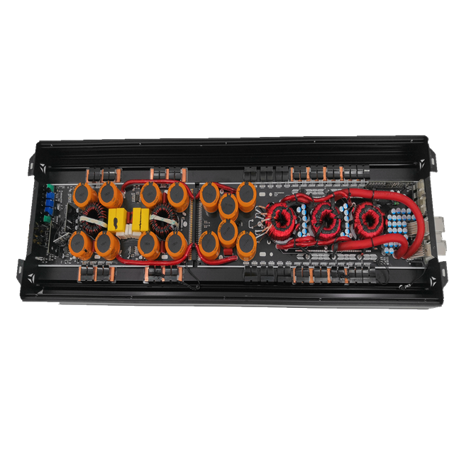 1 Channel Amplifier 12V 3000W RMS Full-Range Big Power Amplifier for Crossovers and Equalizers of Class D Car Amplifier