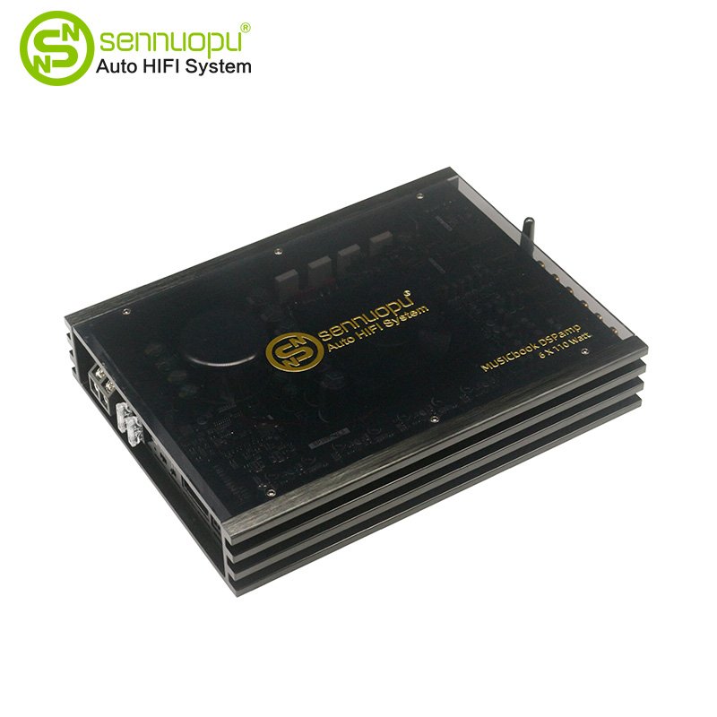 Sennuopu Car Stereo Amplificador Para Autos DSP Car Subwoofer Amplifier Audio Car Amplifiers