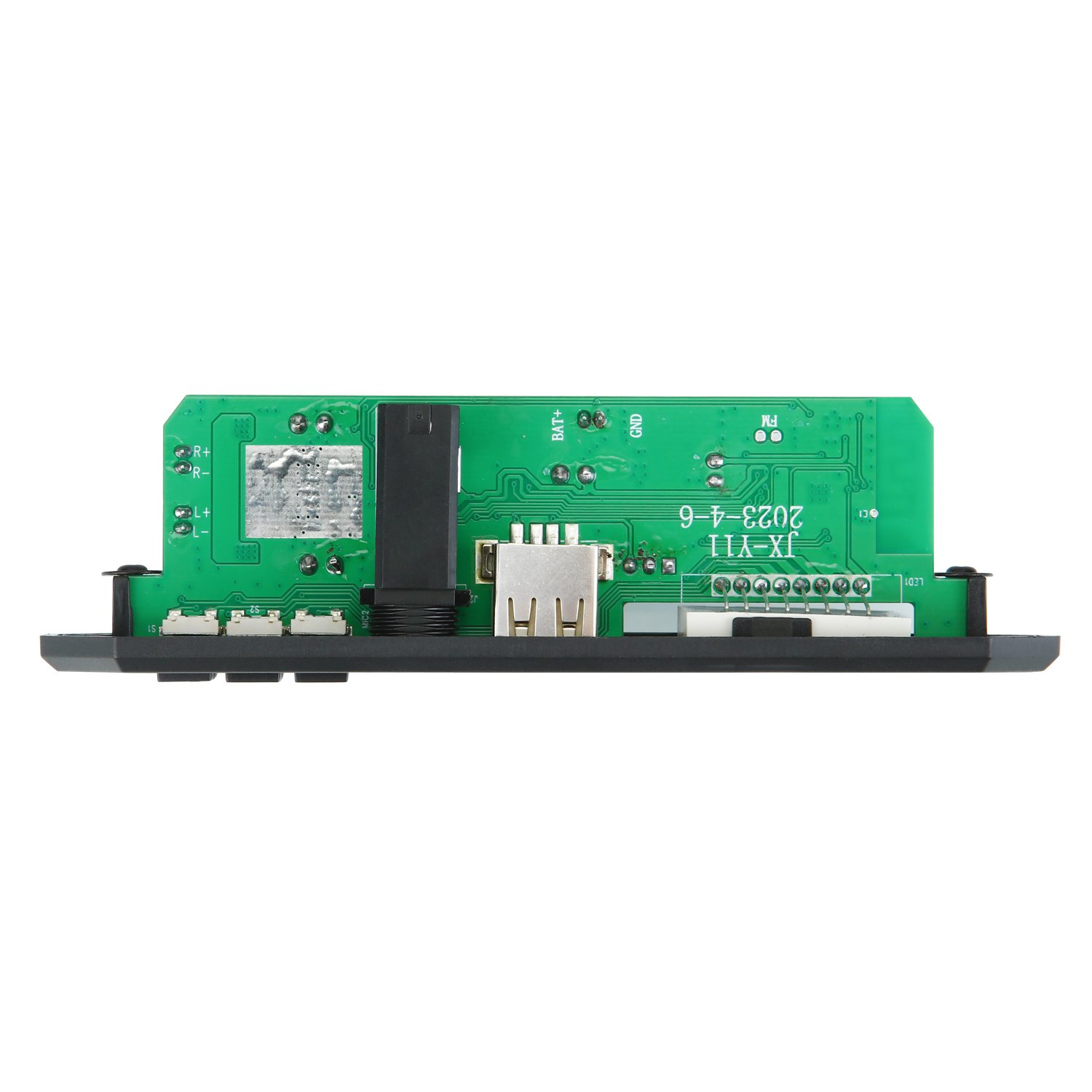 80W Amplifier Mini Card Bluetooth 5.0 Wireless Music Player MP3 WMA WAV Decoder Board USB Charging 5V-20V Car FM Radio AUX Call