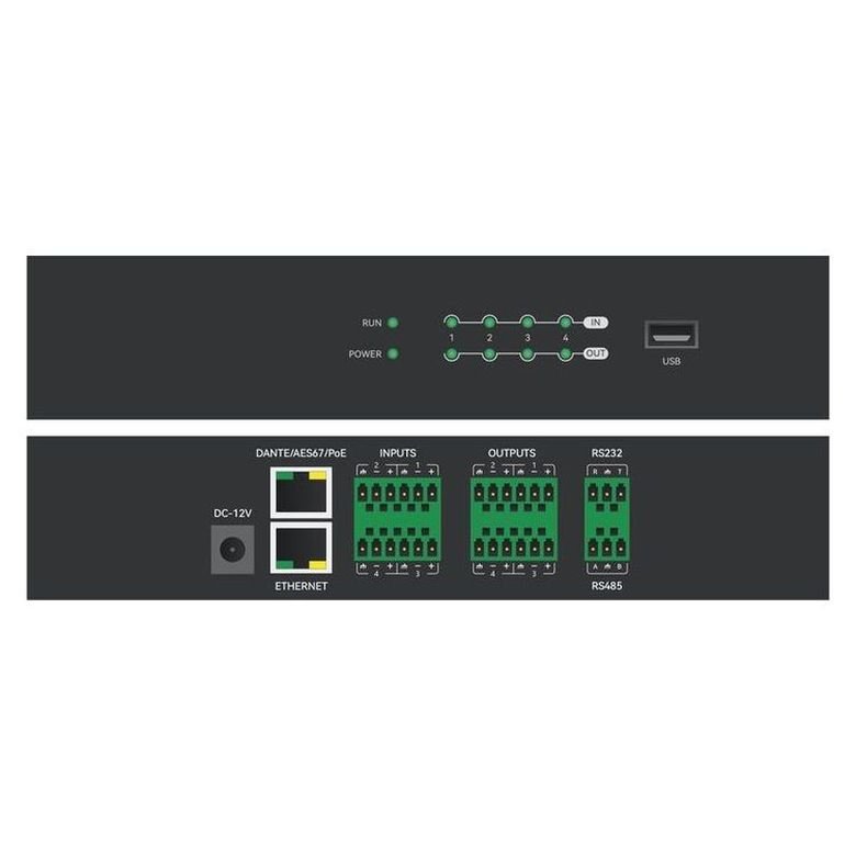 OEM ODM HiFi New Arrival Full Range Amplifier Dsp Audio Processor for Car Amplifier Digital Audio TFP44 Processor