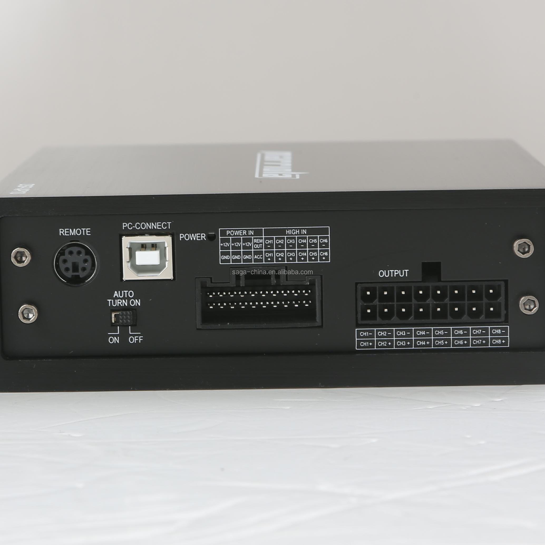 Marriola 8channels High Quality DSP Car Powerful Amplifier 8*40w RMS REAL POWER 8channels DSP-AP10