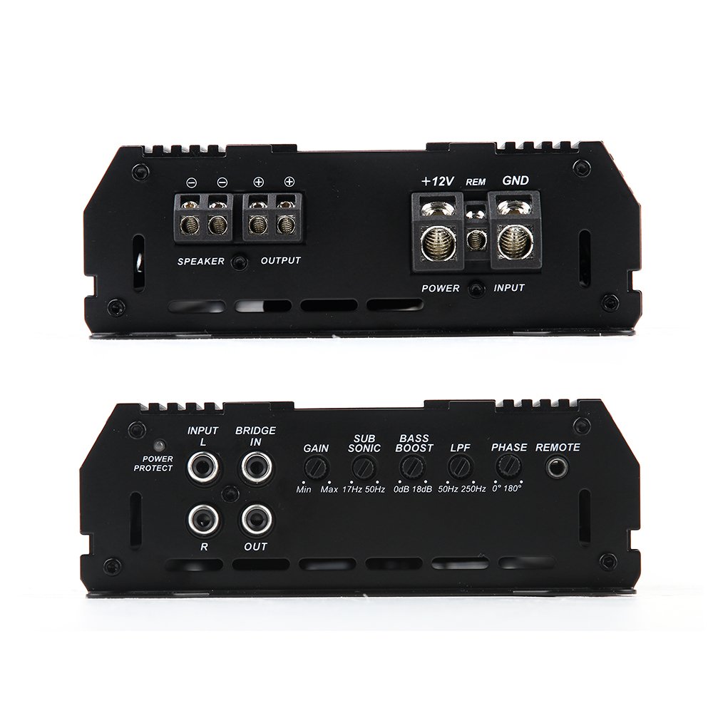 1500W Class D Monoblock Big Power Car Power Amplifier 12V Car Subwoofer Audio