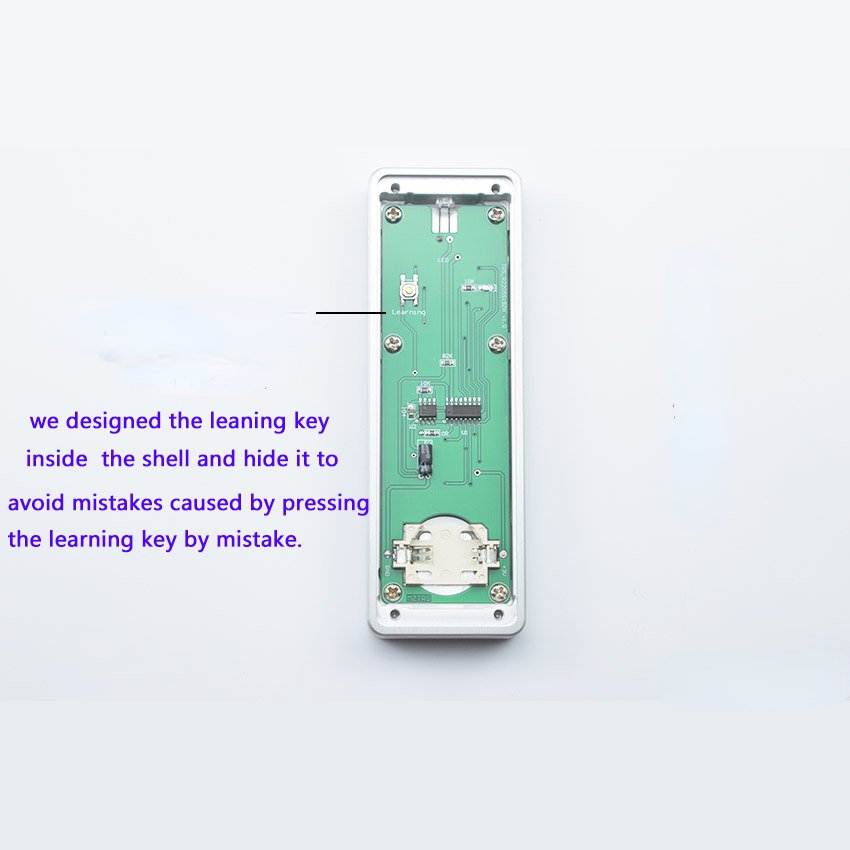 Accept Customize Logo Universal Learning Remote Control Aluminum Alloy Infrared Universal for Audio Preamp CDDVD TV Set-top Box