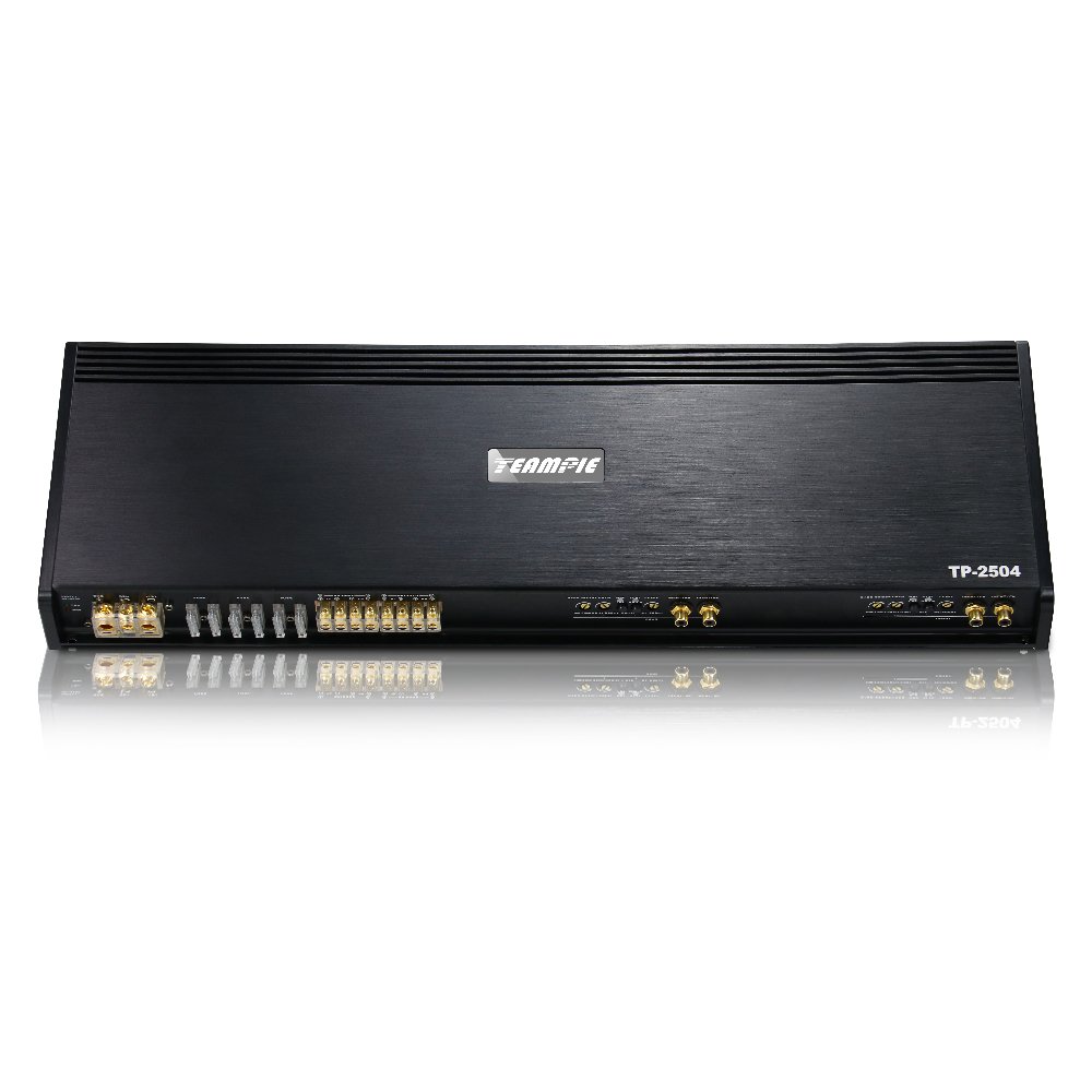 Teampie OEM Factory Price Class AB RMS 200W 4-Channel Car Amplifier With Good Sound Quality TP-2504
