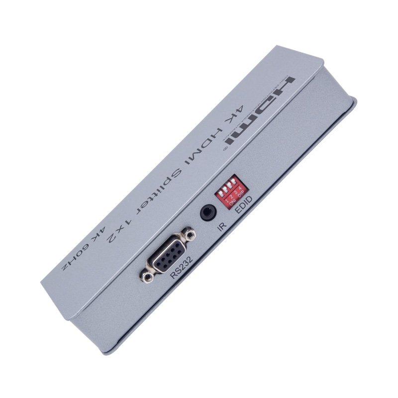HDTV V2.0 2-Port Audio Video Splitter 1x2 Full 3D Formats Blu-Ray Player Compatible-1 in 2 out HD Splitter