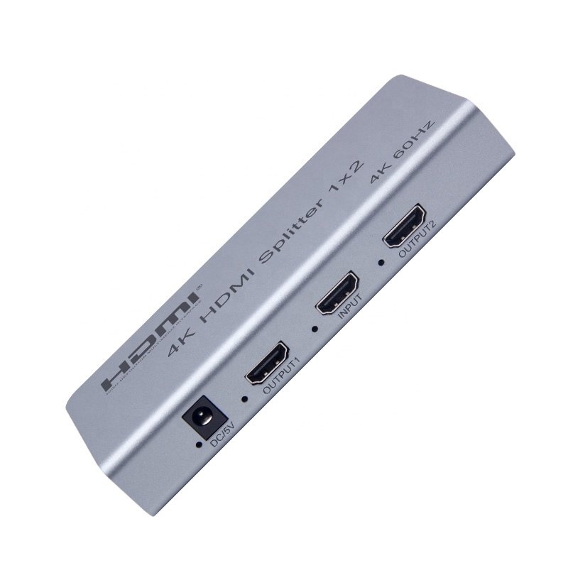 HDTV V2.0 2-Port Audio Video Splitter 1x2 Full 3D Formats Blu-Ray Player Compatible-1 in 2 out HD Splitter