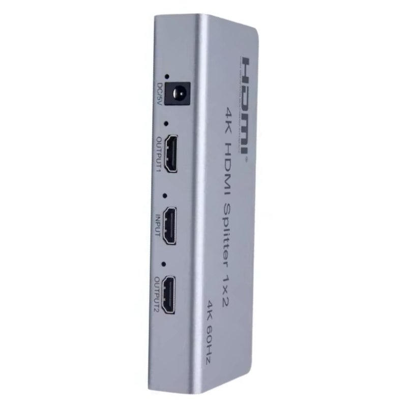 HDTV V2.0 2-Port Audio Video Splitter 1x2 Full 3D Formats Blu-Ray Player Compatible-1 in 2 out HD Splitter