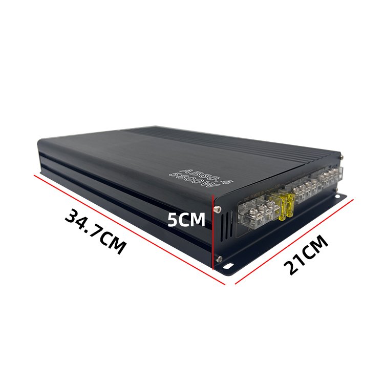 High Quality Class AB Car Amplifier 80W*4 RMS Power 4ohm Car Audio Amplifier 4 Channel