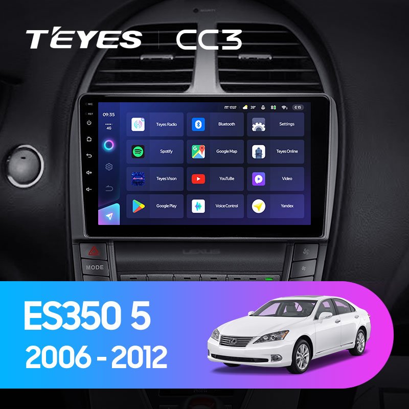 TEYES CC3L CC3 2K for Lexus ES350 5 V XV40 2006 - 2012 Car Radio Multimedia Video Player Navigation Stereo GPS Android 10