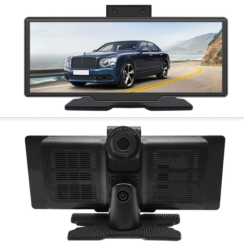 9.3inch Car Navigation Display 4K Car Gps Dvr Video Recorder Car Radio Player