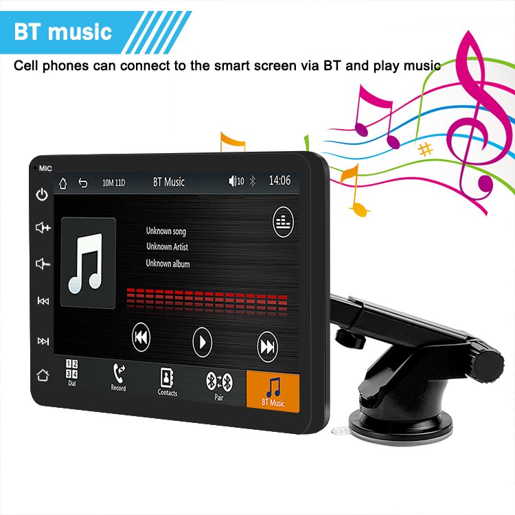 7inch Portable Wireless apple Carplay Android Auto Carplay Screen Display MP5 Car Dvd Player
