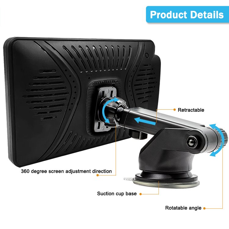 7inch Portable Wireless apple Carplay Android Auto Carplay Screen Display MP5 Car Dvd Player