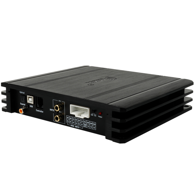 8 Channel Car DSP Amplifier Built in DSP and Karaoke Modules Cars Audio Upgrade System AB Class Built in Bluetooth Karaoken