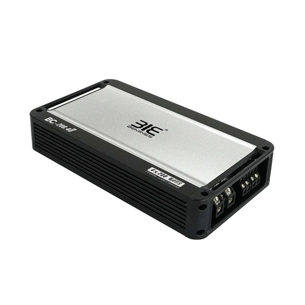 BC-200.4 High Quality Class D 4 Channels Car Amplifier 12V Car Power Amplifier Big Power 4 Channel Car Audio Powerful Amplifier