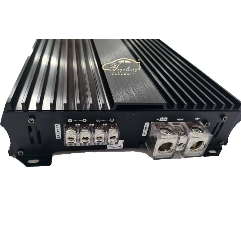 High-Power 4500W Mono Class D Digital Car Power Amplifier Subwoofer Speaker 12V Modified Car Audio with Crossovers