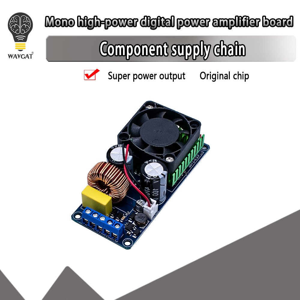 HIFI Power IRS2092 500W Mono channel Digital power amplifier board Class D Stage power amplifier board
