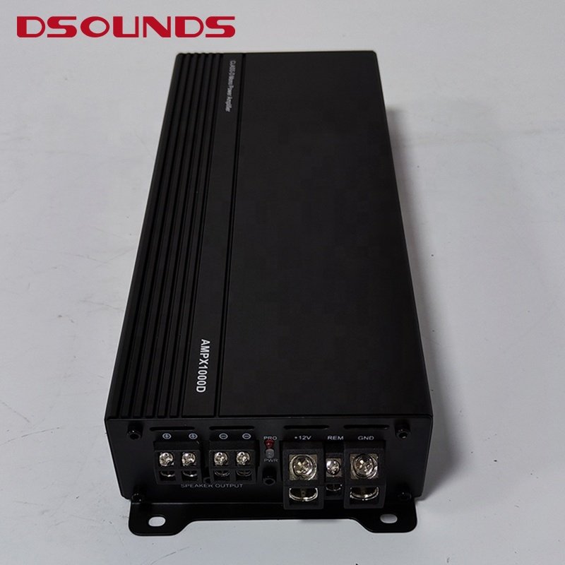 Mini Car Audio Amplifier 2800WRMS Big Power Class D Car Amplifier Monoblock Amplifier for Subwoofer of Car Sound System