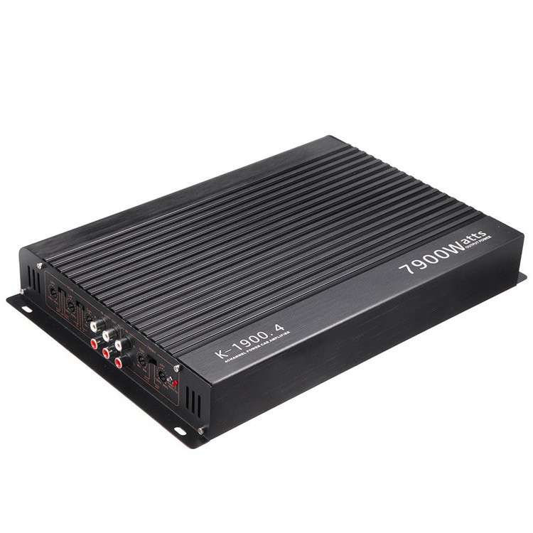 Cheap Price Car Audio Power Amplifier 12V Class AB Car Amplifier 4-channel(K-1900.4)