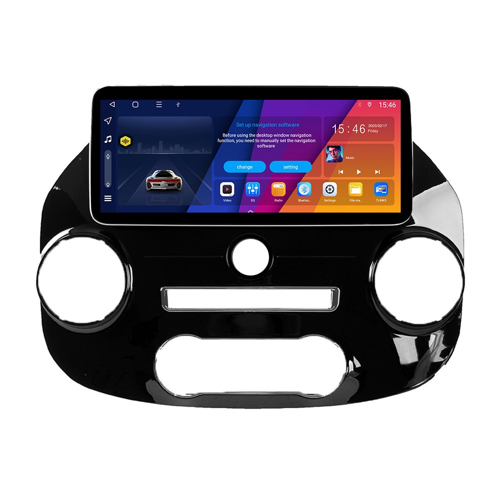 12.3 Inch In-cell QLED Screen Car Radio for Benz Vito 2016-2018 Android Octa Core Car Stereo DVD GPS Navigation Ca