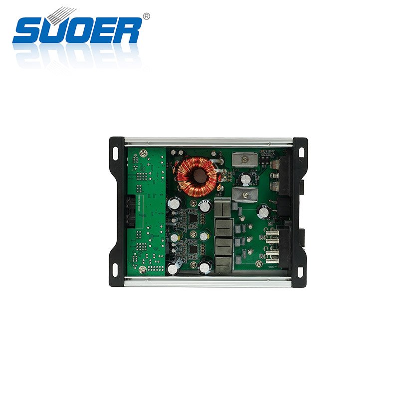 Suoer CT-600.4D-U 1500 Watts Mini Size 4 Channel Car Power Amplifier Full Range Class D Car Amp