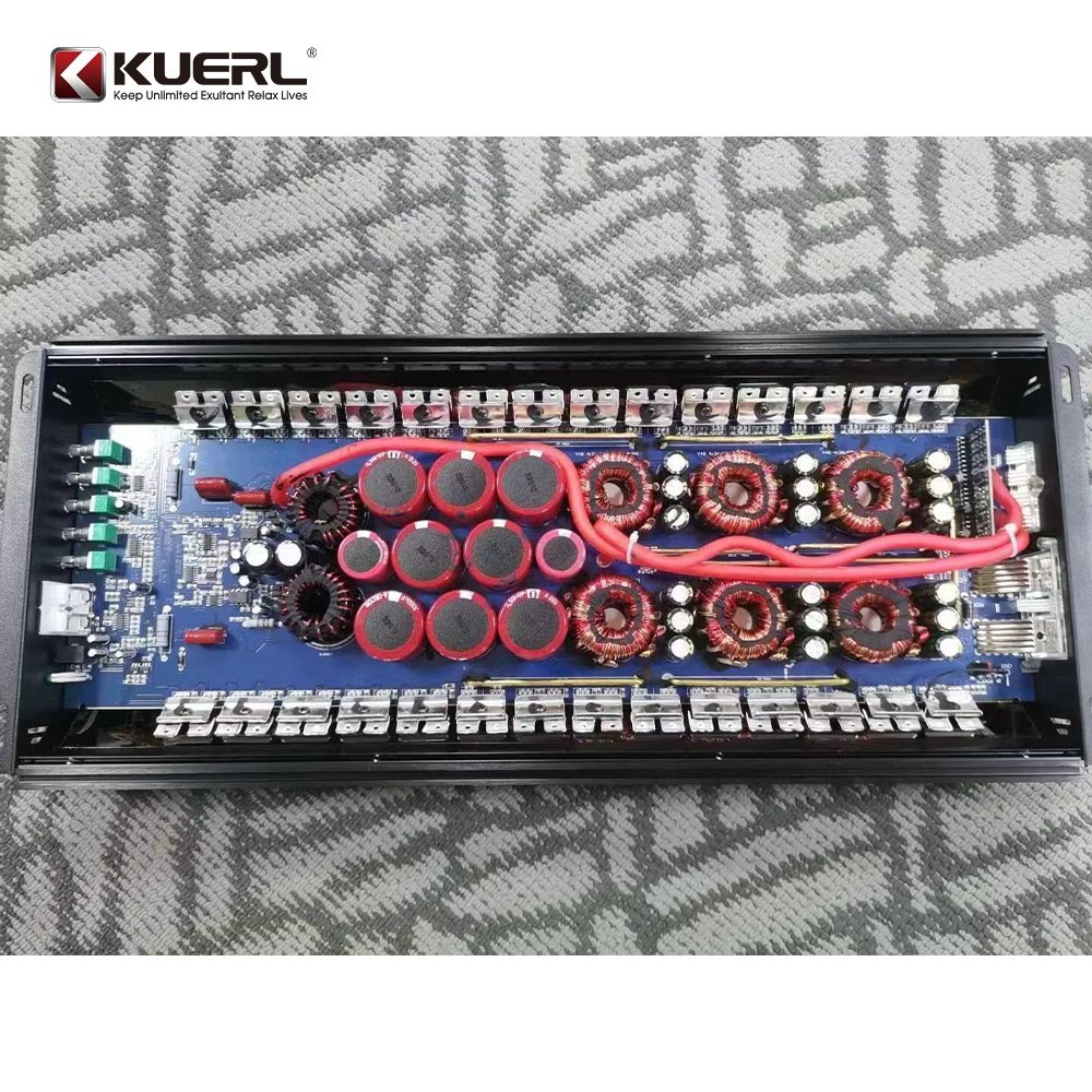Factory Price Class D 1 Channel Car Amplifier Big Power Monoblock Digital Car Power Amplifier