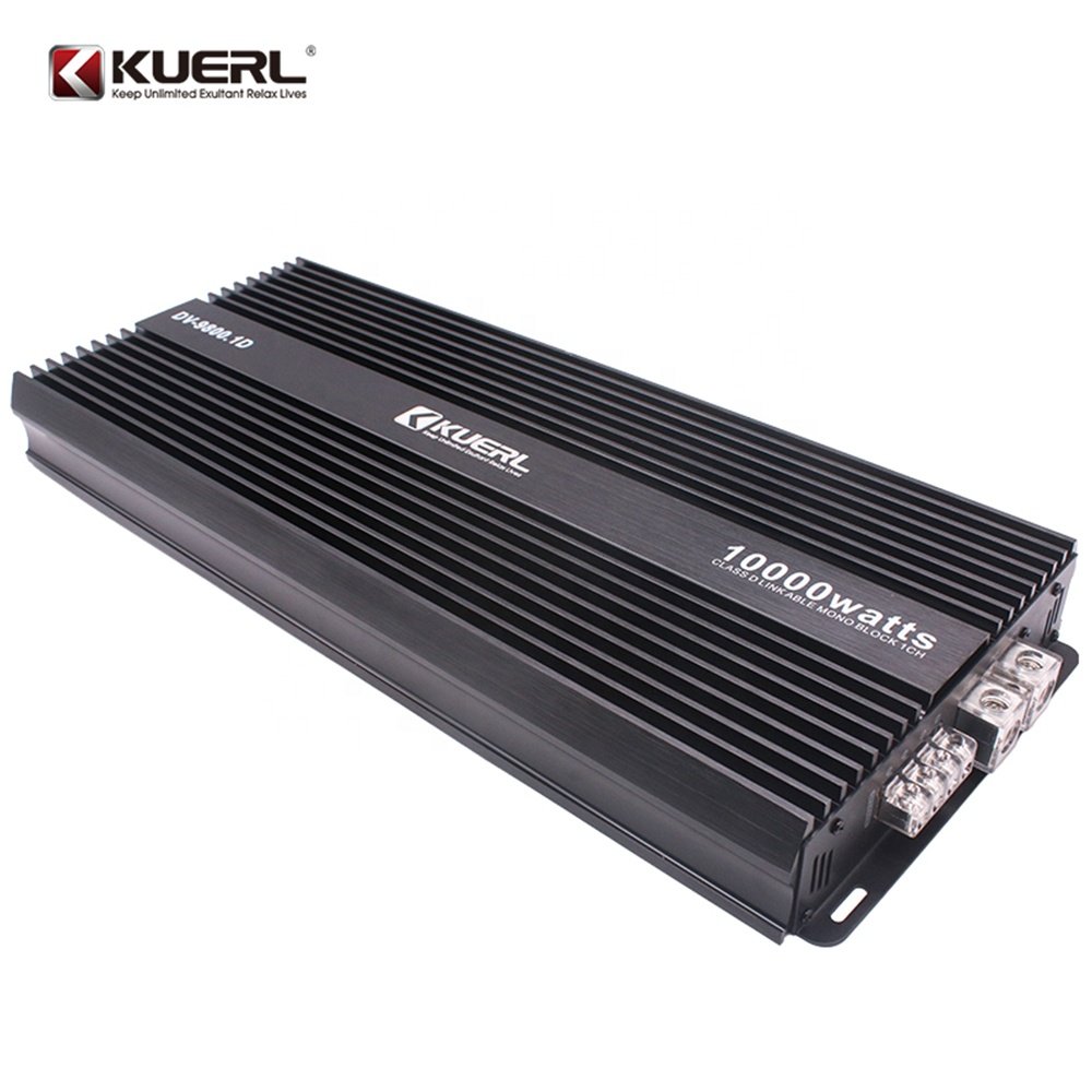 Factory Price Class D 1 Channel Car Amplifier Big Power Monoblock Digital Car Power Amplifier