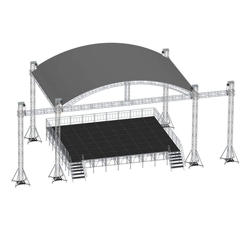 Aluminum Stage Truss Lighting Clamp Hook Coupler Truss Display Truss System Accessories Sample Holder2-1