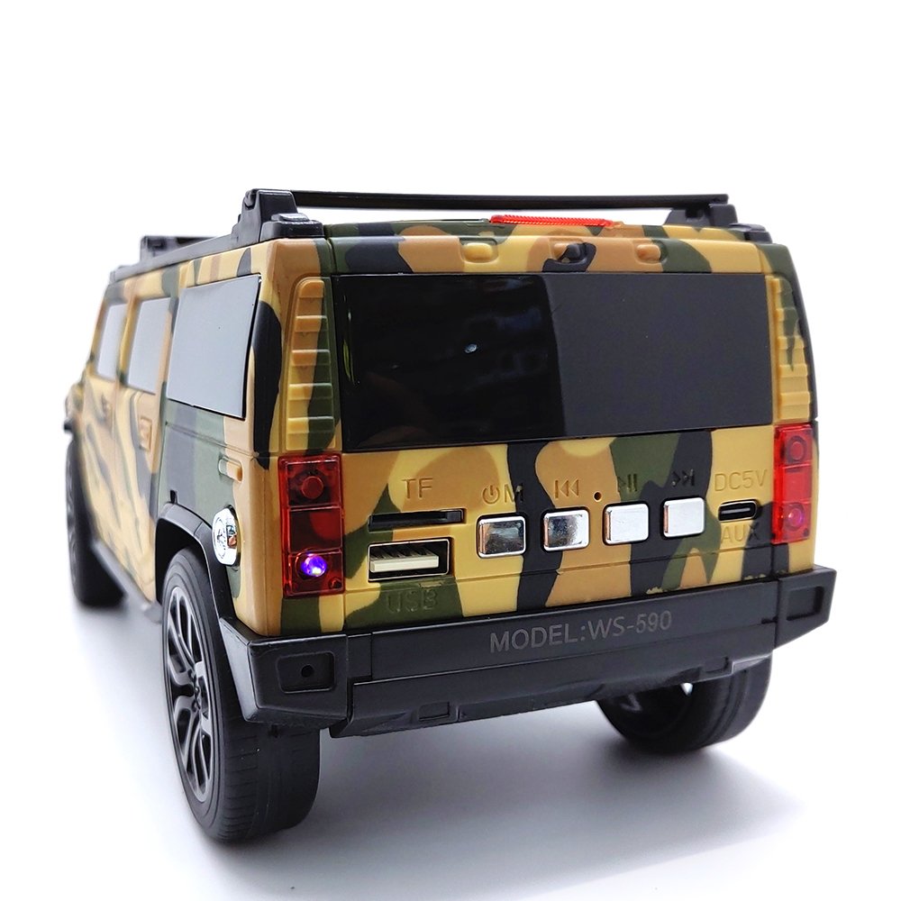 WS-590 Deep Bass 2.5Inch Blue-tooth Speaker Model Cars with Stereo Sound Woofer High Quality Active BT Gift Toy Speaker