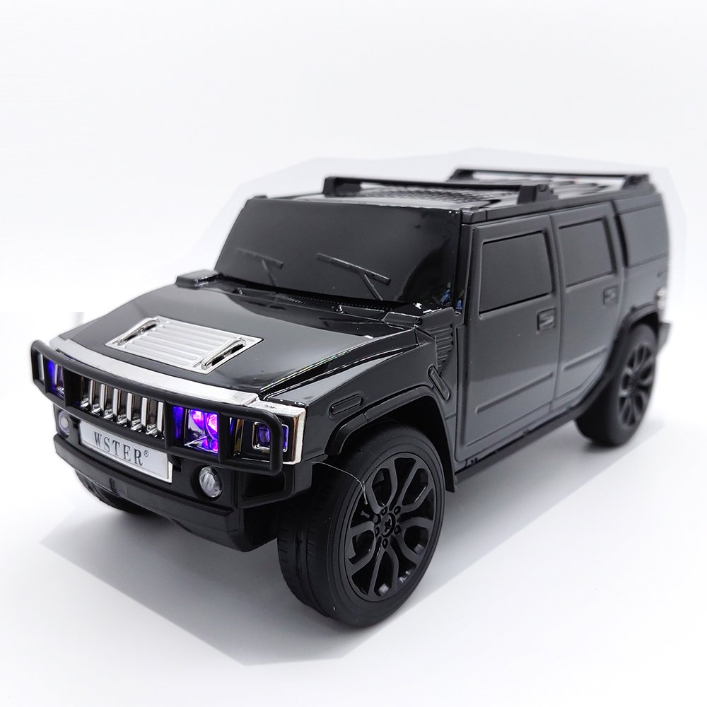 WS-590 Deep Bass 2.5Inch Blue-tooth Speaker Model Cars with Stereo Sound Woofer High Quality Active BT Gift Toy Speaker