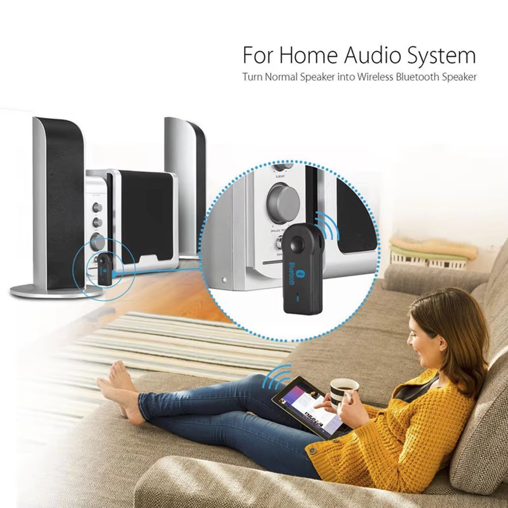 Wireless Aux bluetooth Adapter 3.5mm Car Portable Hands-free bluetooth 5.0 Audio Transmitter Receivers Bluetooth Audio Receiver