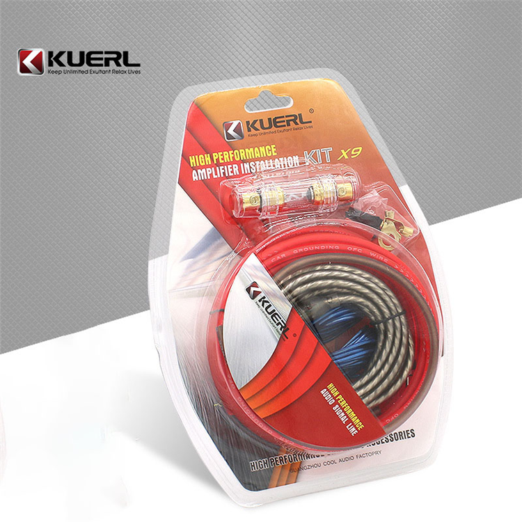 10Ga Use for Car Copper-Clad Aluminum Car Amplifier Wiring Kit