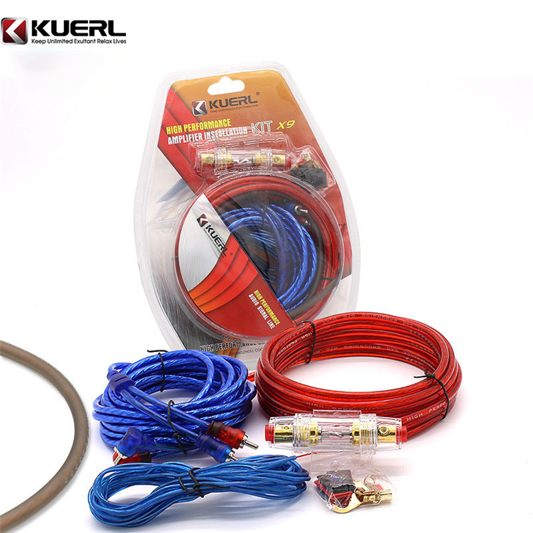 10Ga Use for Car Copper-Clad Aluminum Car Amplifier Wiring Kit