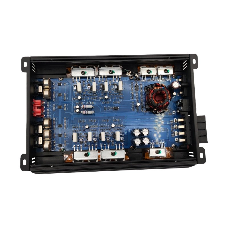 Factory Direct Sales Compact Size 60 Watt Double Panel PCB Stable PCB Car Amplifier 4 Channel 60W Class AB Car Amplifiers