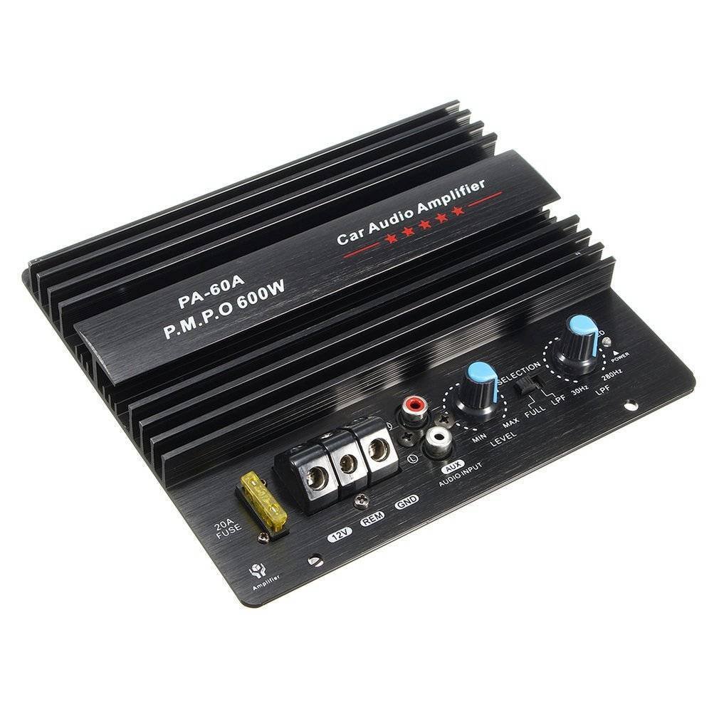 Amplifier Car Audio PA-60A Car Subwoofer Amplifier 12V 600W Car Power Amplifier