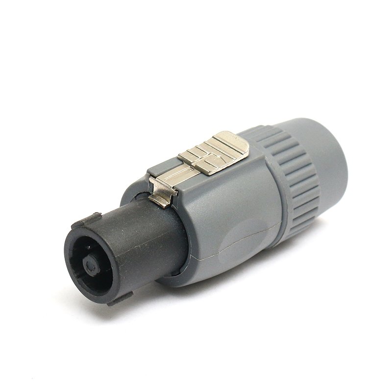 OEM Free Sample 8000-8500 Plug and unplug lifespan Audio Speaker Connector Audio cable amplifier Ohm connector Audio plug