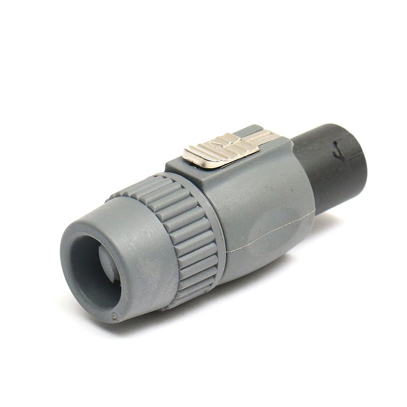 OEM Free Sample 8000-8500 Plug and unplug lifespan Audio Speaker Connector Audio cable amplifier Ohm connector Audio plug