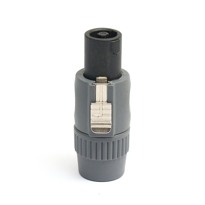 OEM Free Sample 8000-8500 Plug and unplug lifespan Audio Speaker Connector Audio cable amplifier Ohm connector Audio plug