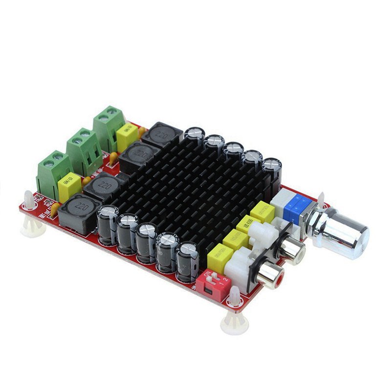 XH-M510 DC14-34V High Power Digital Amplifier Board 100Wx2 Overheat Protection High Efficiency TDA7498 Amplifier Board