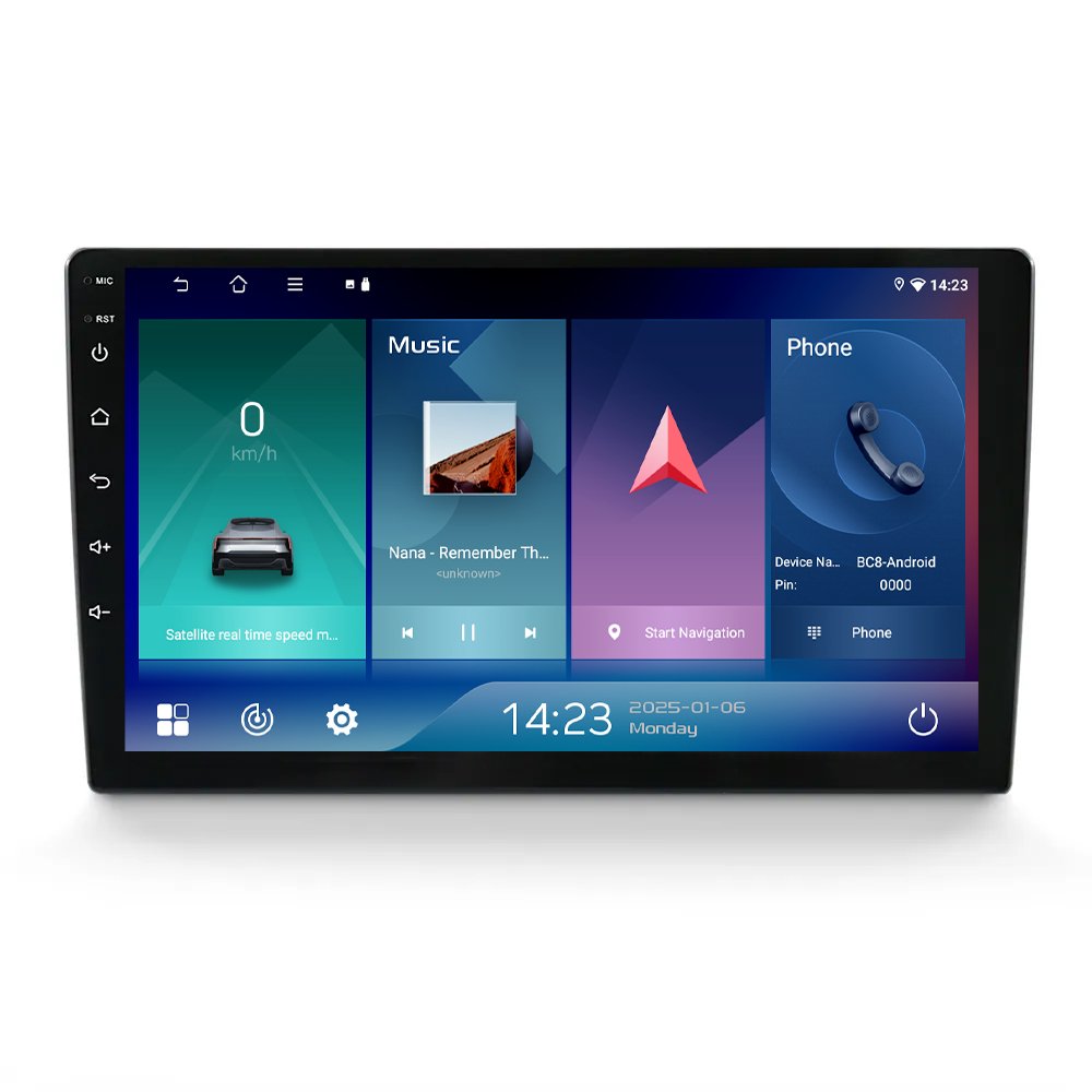 9 Inch Android Auto Carplay Screen Car Radio DVD Player Universal 2Din Stereo GPS WIFI BT Navigation Autoradio