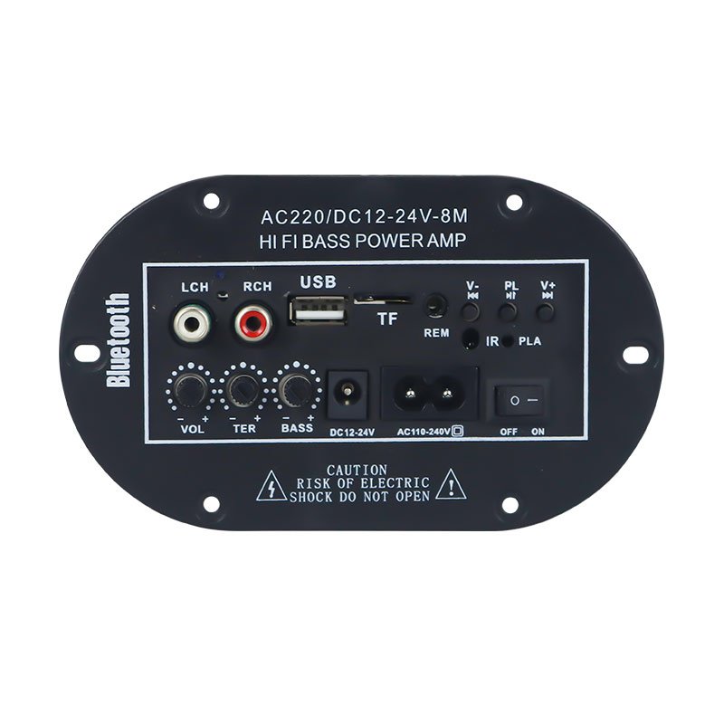 VIRE 6-10 Inch Digital Class D Amplifier Module Car Mounted Subwoofer Bluetooth Audio Power Amplifier Board